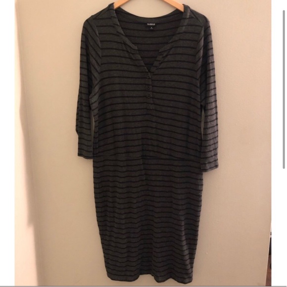 ๐5 FOR $20๐ Torrid Striped Sweater Dress - Picture 2 of 3